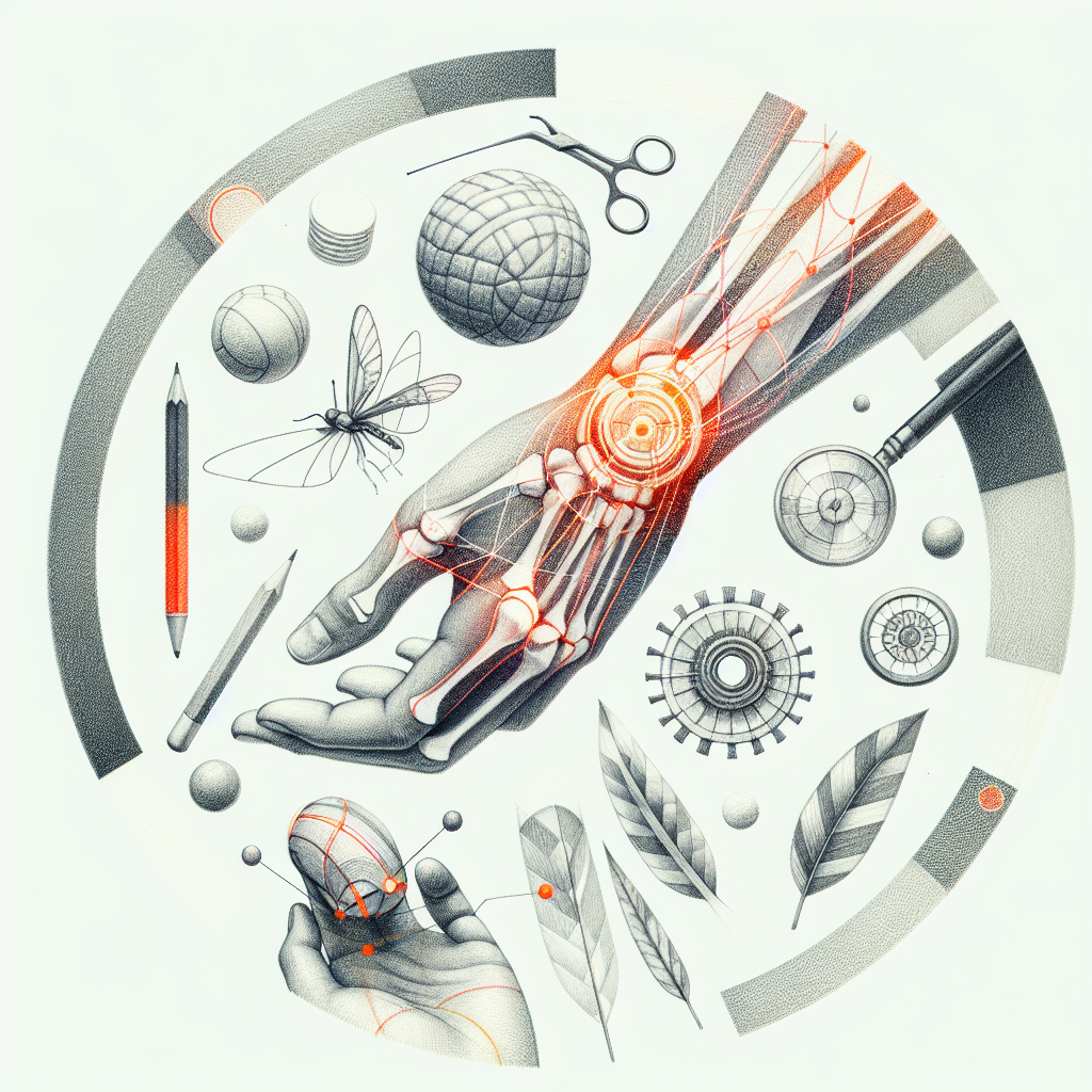 Pastelková ilustrace znázorňující téma: Fyzioterapie