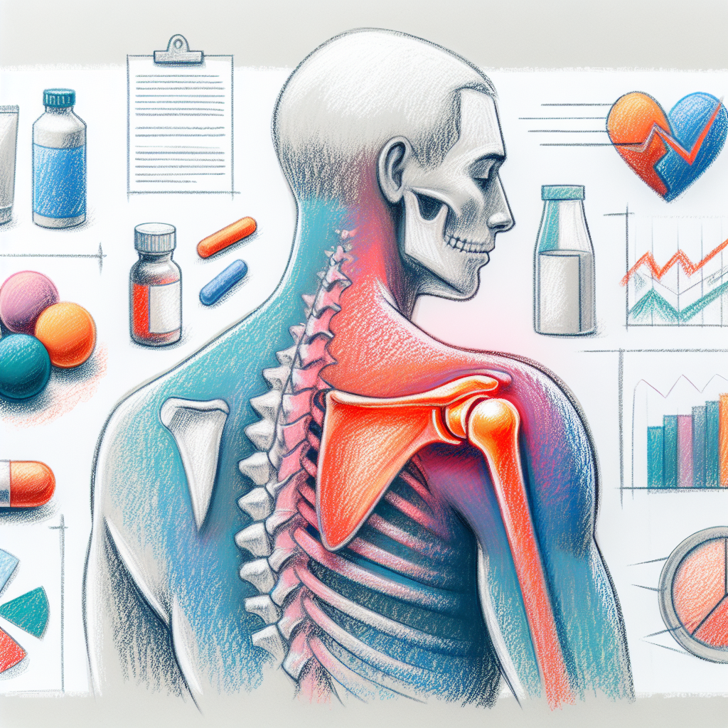 Pastelková ilustrace znázorňující téma: Bolesti a léčba
