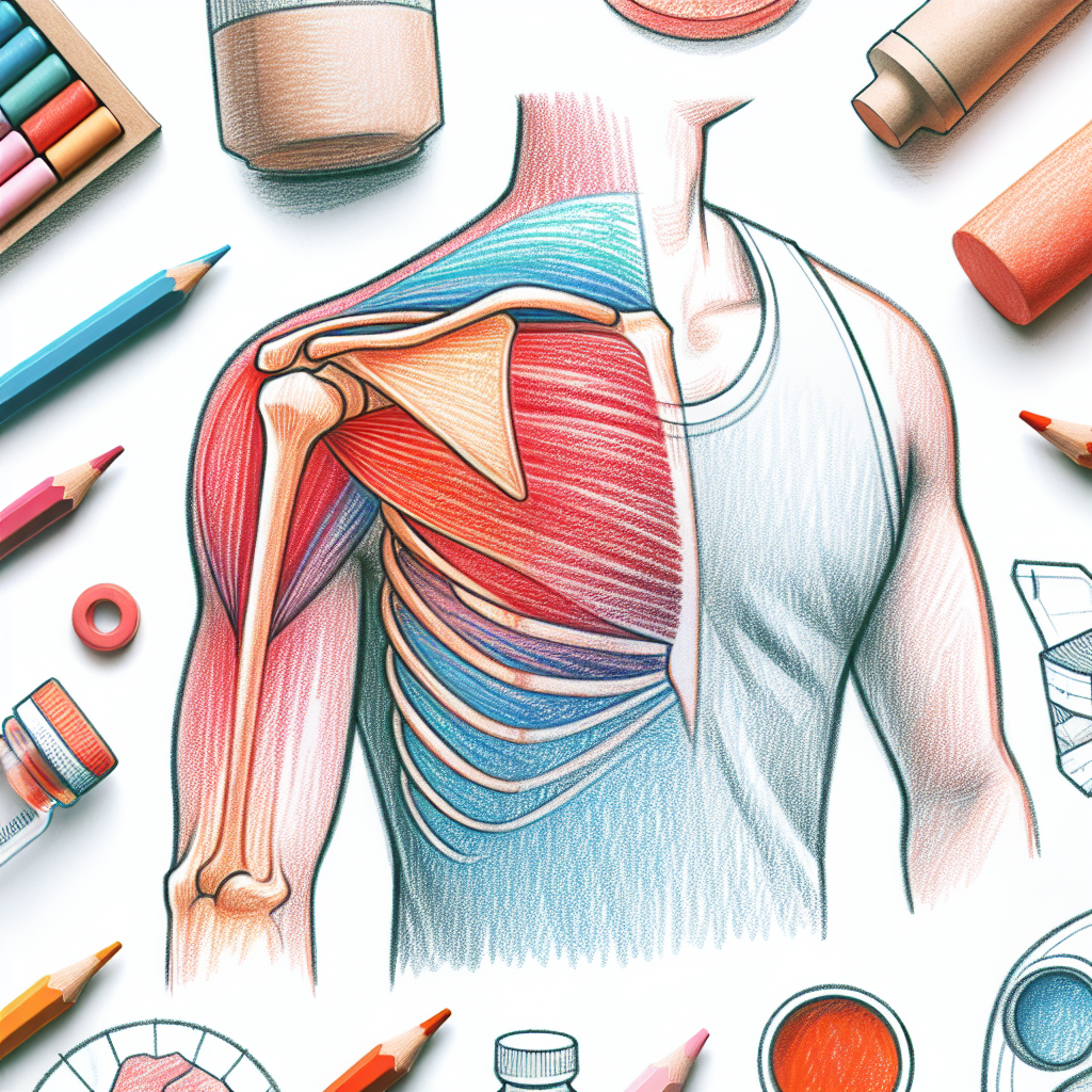 Pastelková ilustrace znázorňující téma: Zdraví