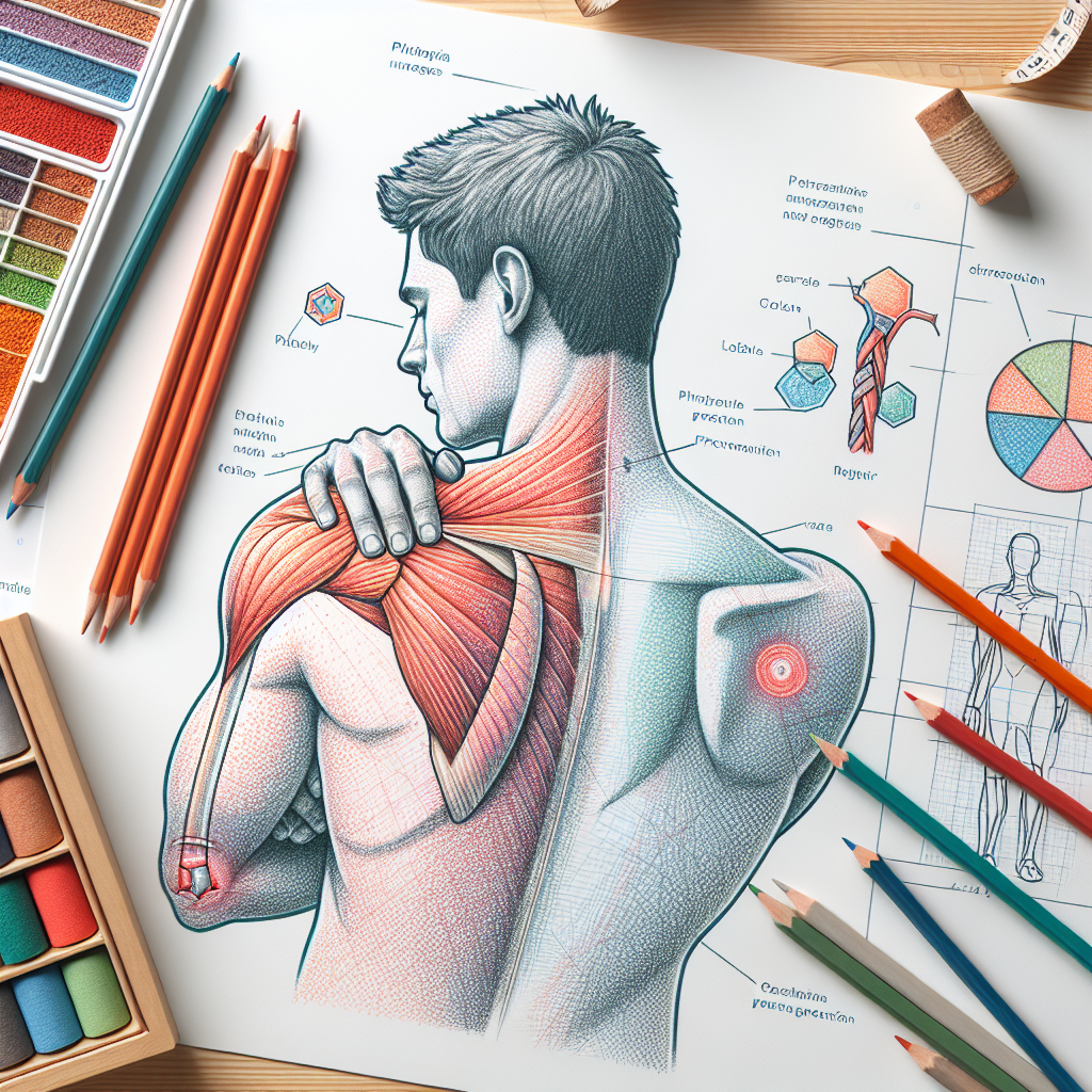 Pastelková ilustrace znázorňující téma: Zdraví