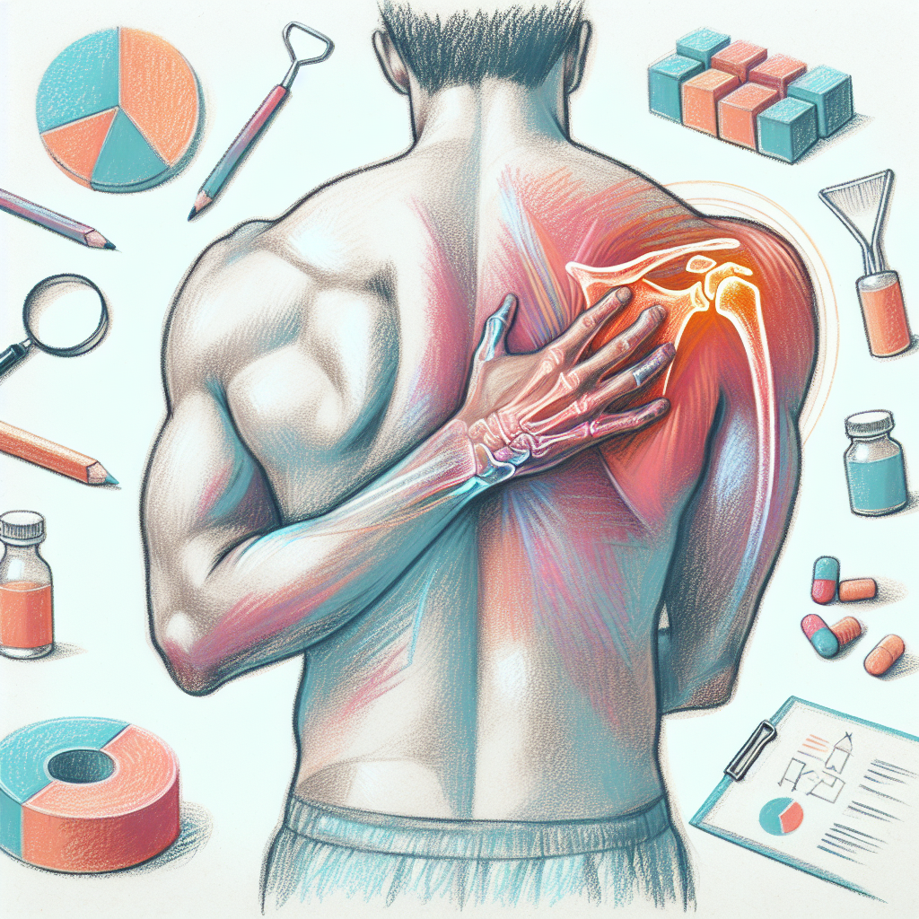 Pastelková ilustrace znázorňující téma: Zdraví a rehabilitace