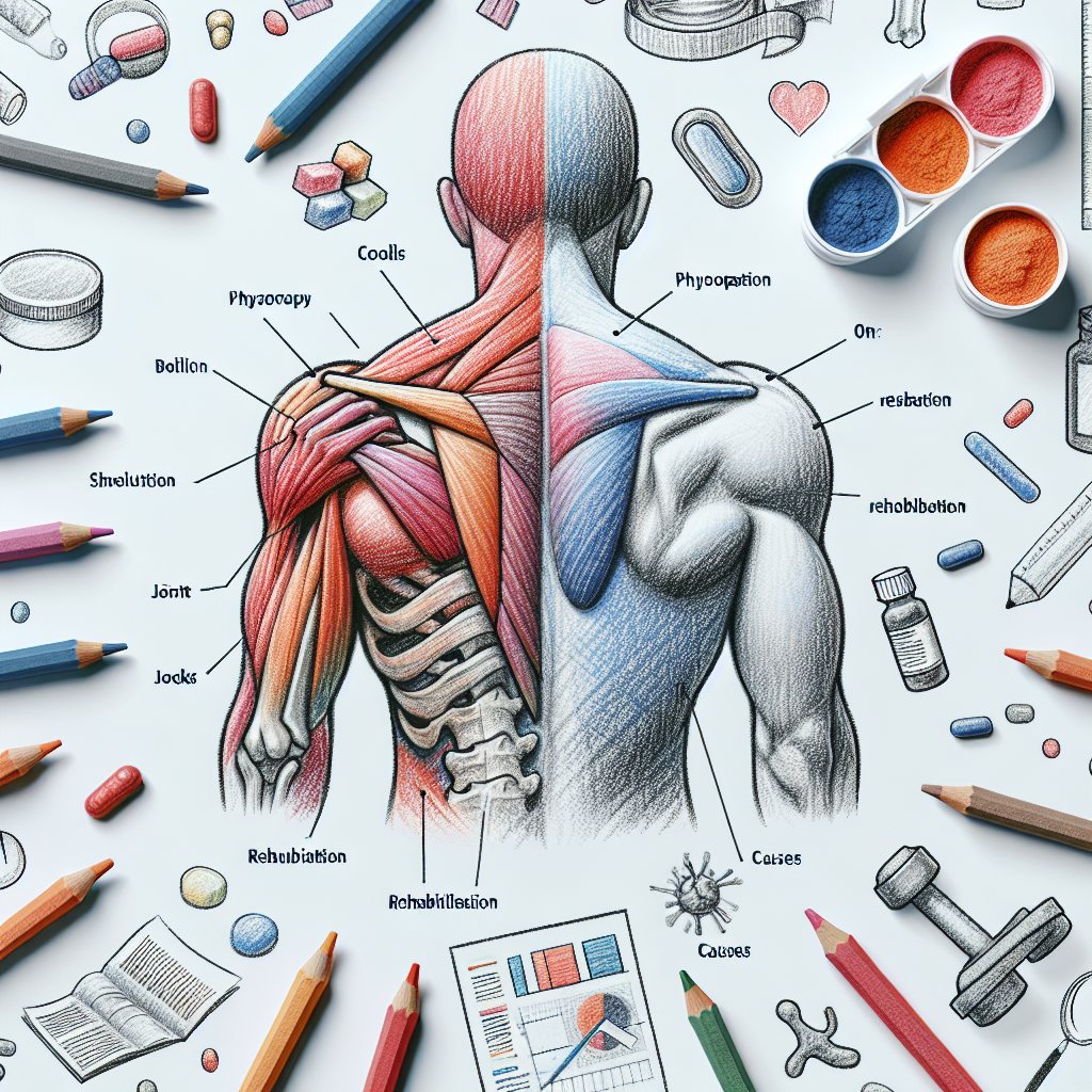 Pastelková ilustrace znázorňující téma: Zdraví