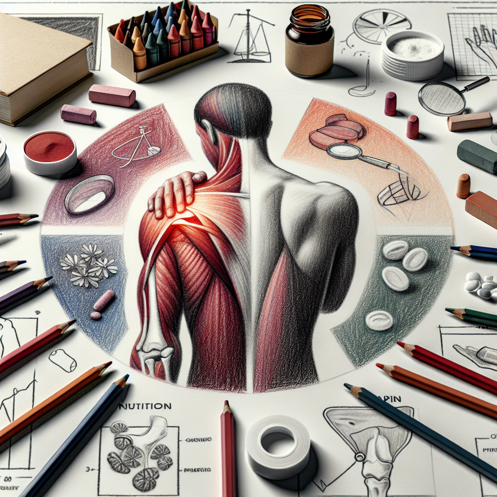 Pastelková ilustrace znázorňující téma: Zdraví