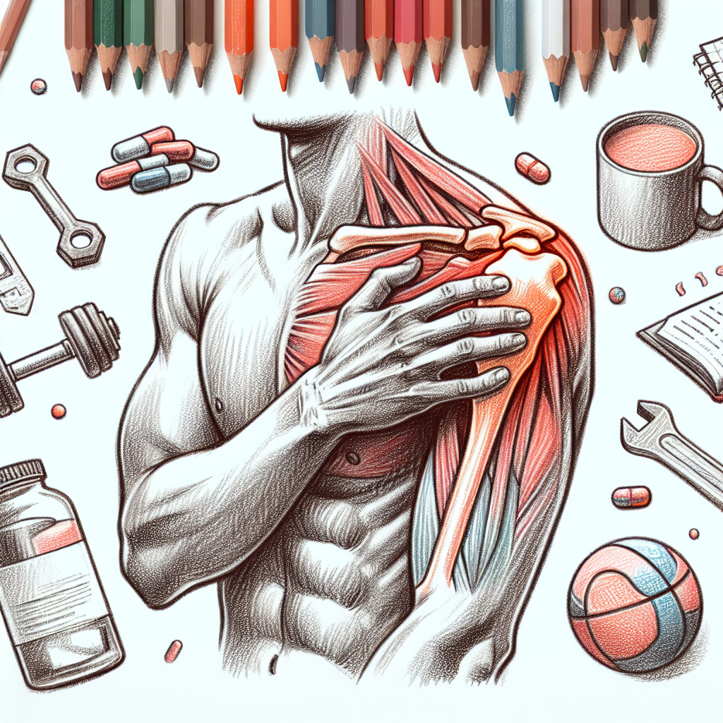 Pastelková ilustrace znázorňující téma: Fyzikální terapie