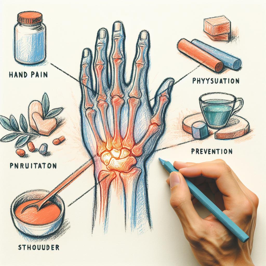 Pastelková ilustrace znázorňující téma: Zdraví