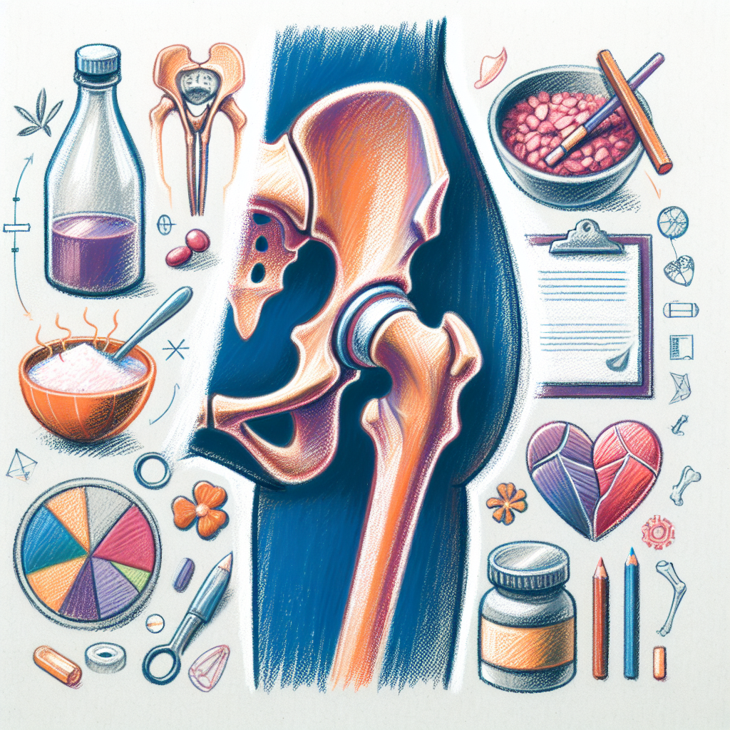 Pastelková ilustrace znázorňující téma: Zdraví kloubů