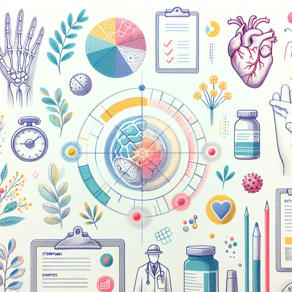 Pastelková ilustrace znázorňující téma: Zdraví