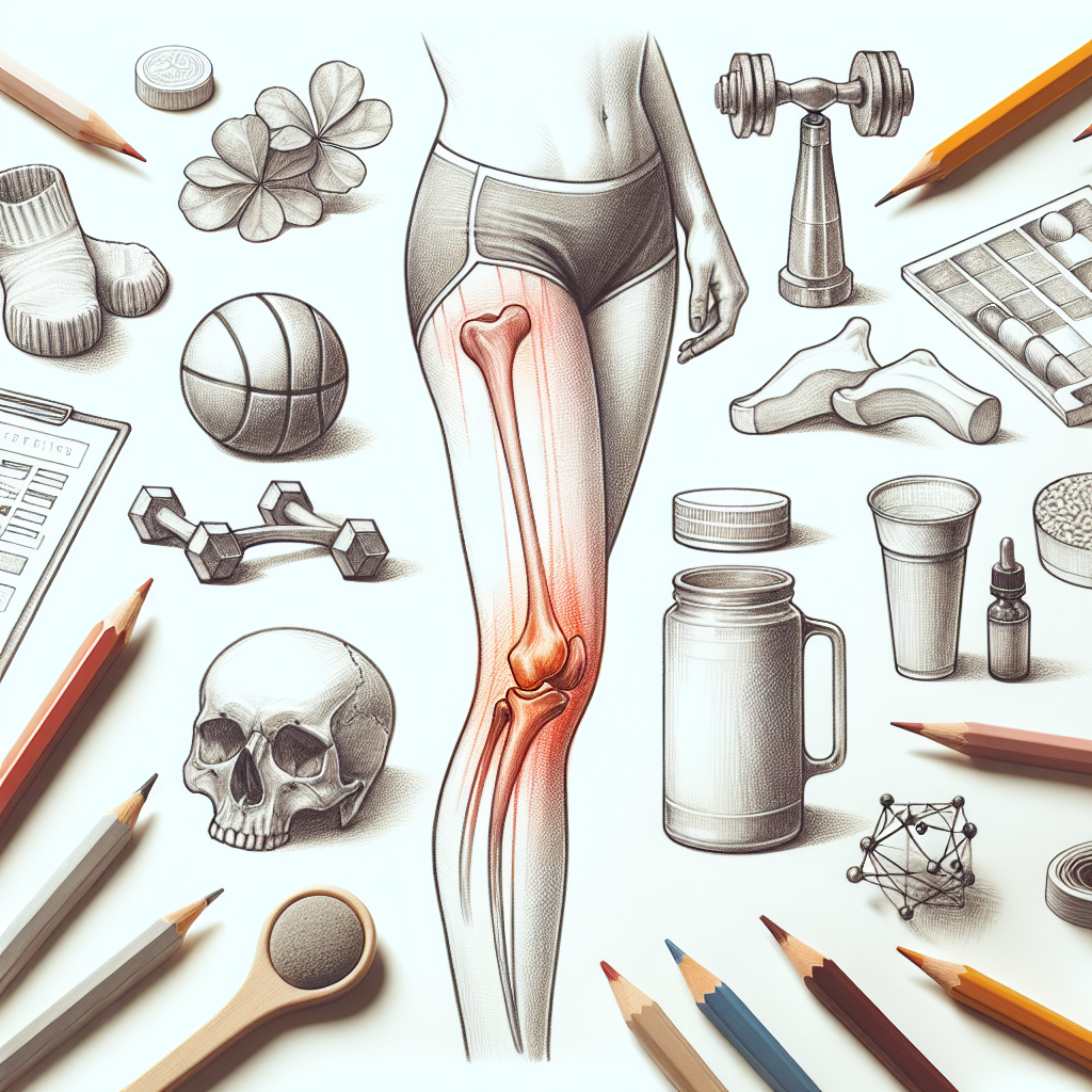 Pastelková ilustrace znázorňující téma: Zdraví kloubů