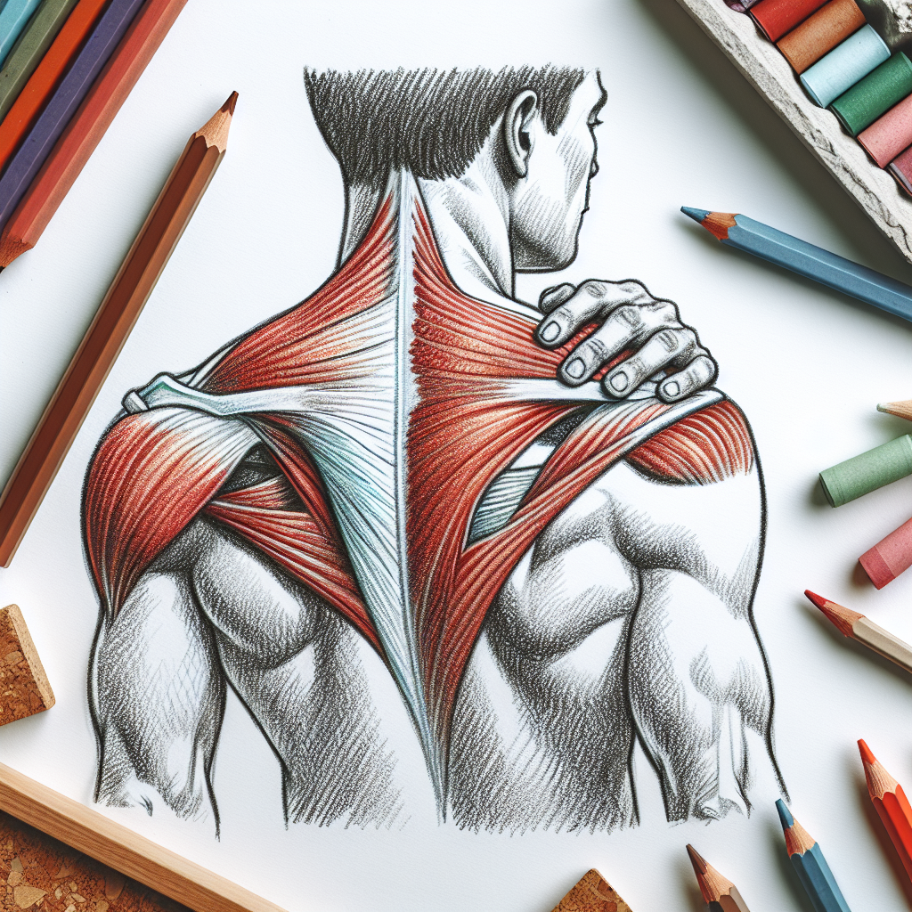 Pastelková ilustrace znázorňující téma: Zdraví