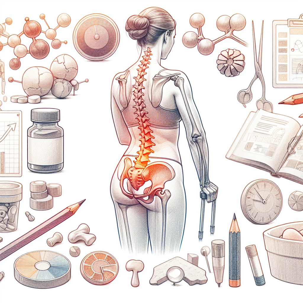 Pastelková ilustrace znázorňující téma: Zdraví kloubů