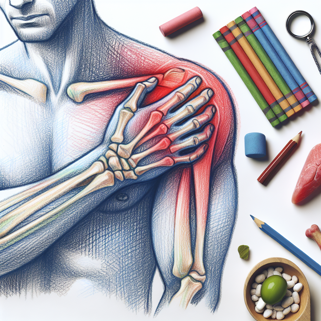 Pastelková ilustrace znázorňující téma: Zdraví