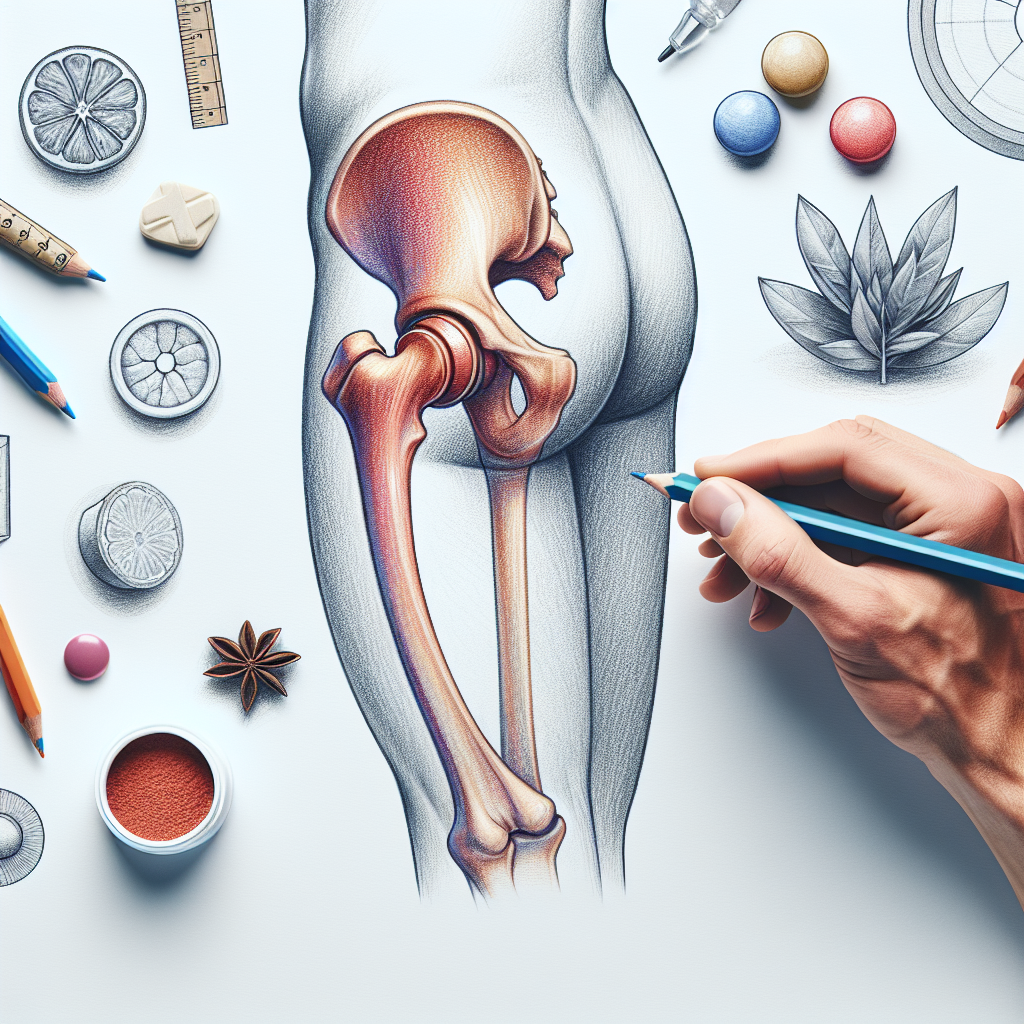 Pastelková ilustrace znázorňující téma: Zdraví kloubů