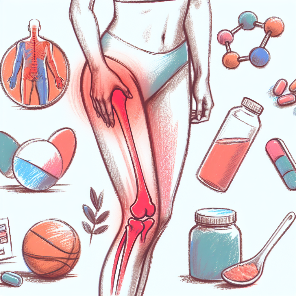 Pastelková ilustrace znázorňující téma: Zdraví kloubů