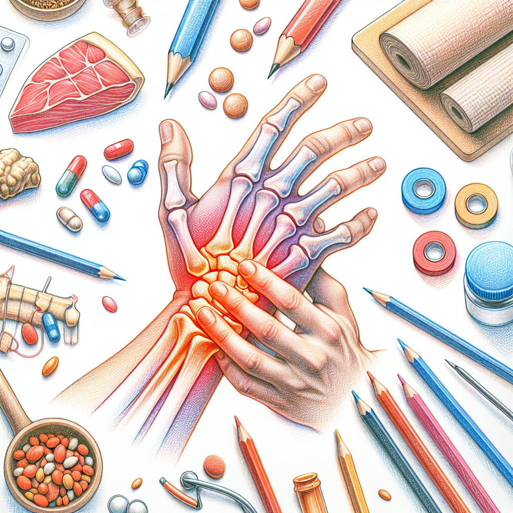 Pastelková ilustrace znázorňující téma: Zdraví