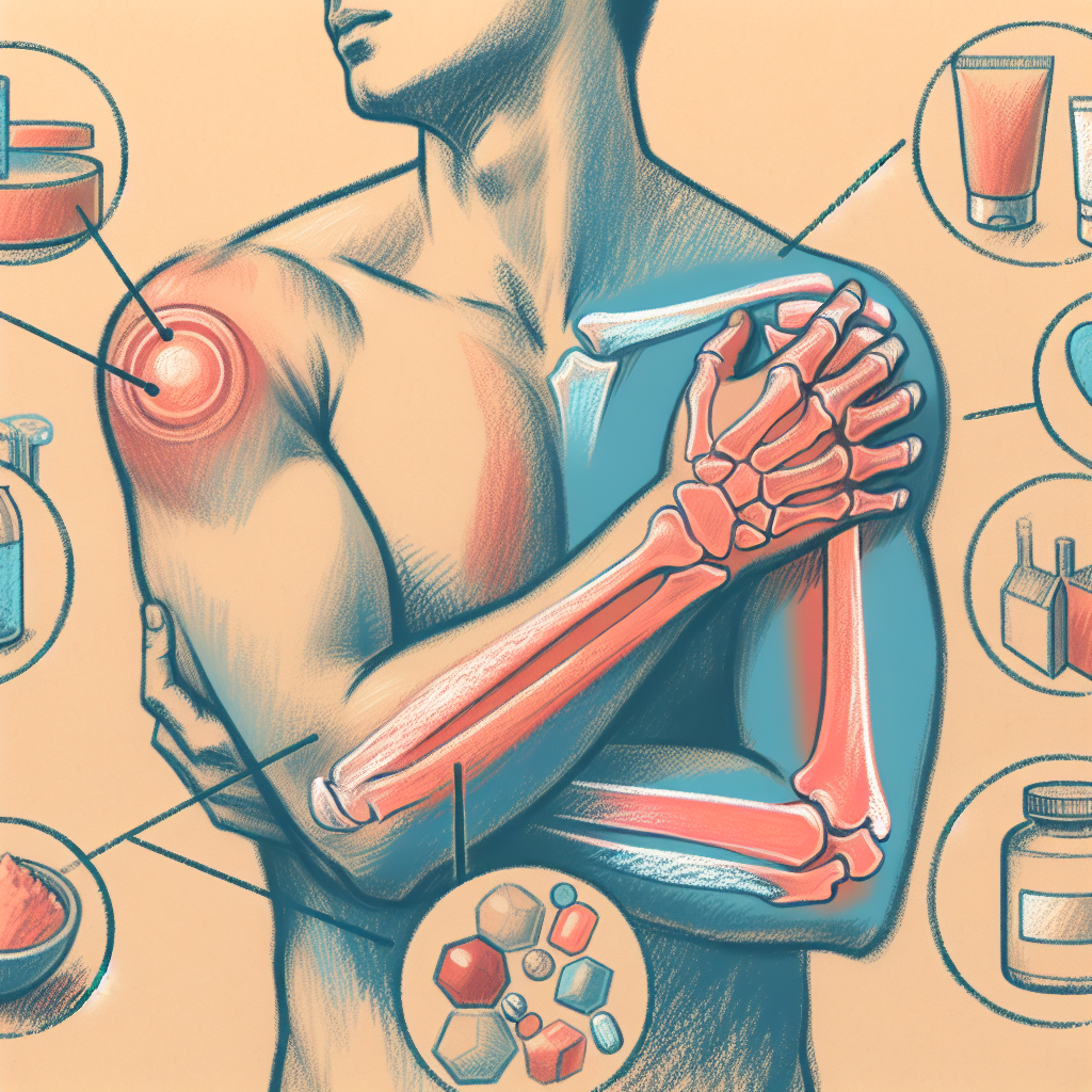 Pastelková ilustrace znázorňující téma: Zdraví kloubů