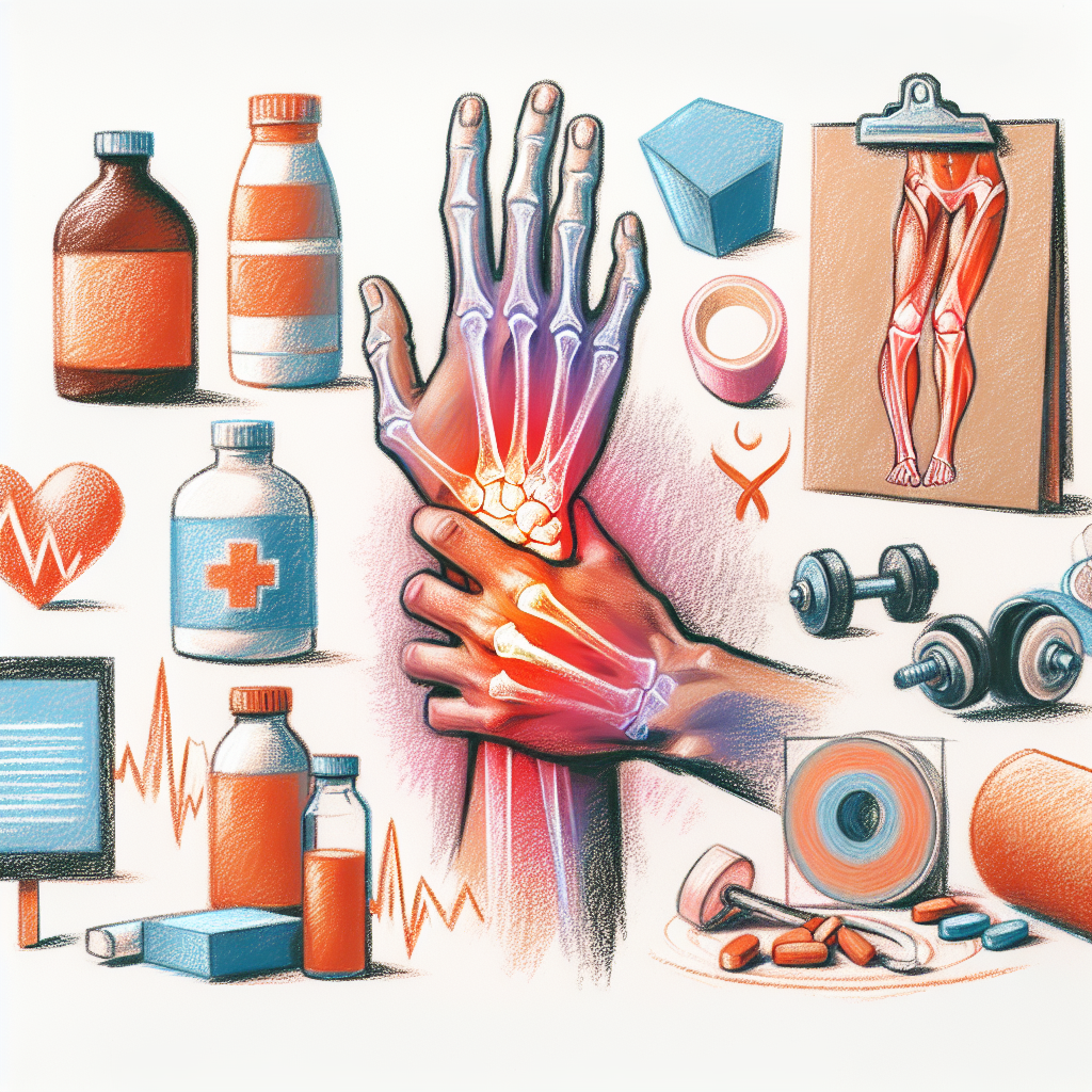 Pastelková ilustrace znázorňující téma: Zdraví kloubů