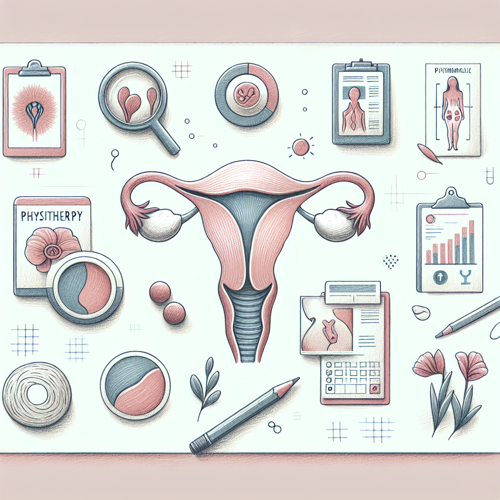 Pastelková ilustrace znázorňující téma: Zdraví ženy