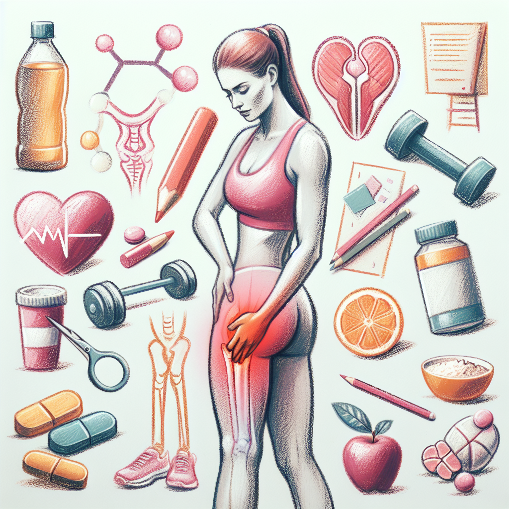 Pastelková ilustrace znázorňující téma: Zdraví kloubů