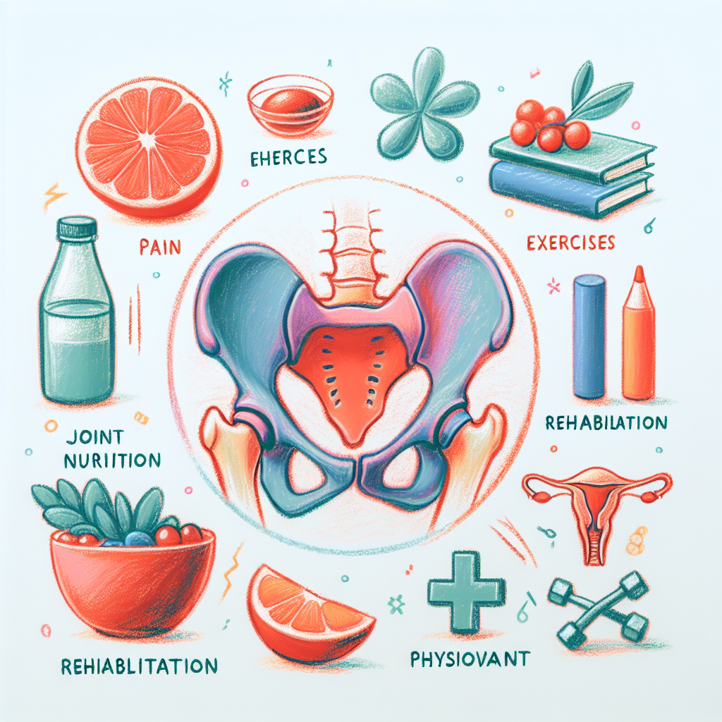 Pastelková ilustrace znázorňující téma: Zdraví kloubů