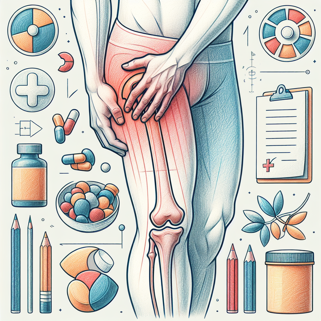 Pastelková ilustrace znázorňující téma: Zdraví kloubů