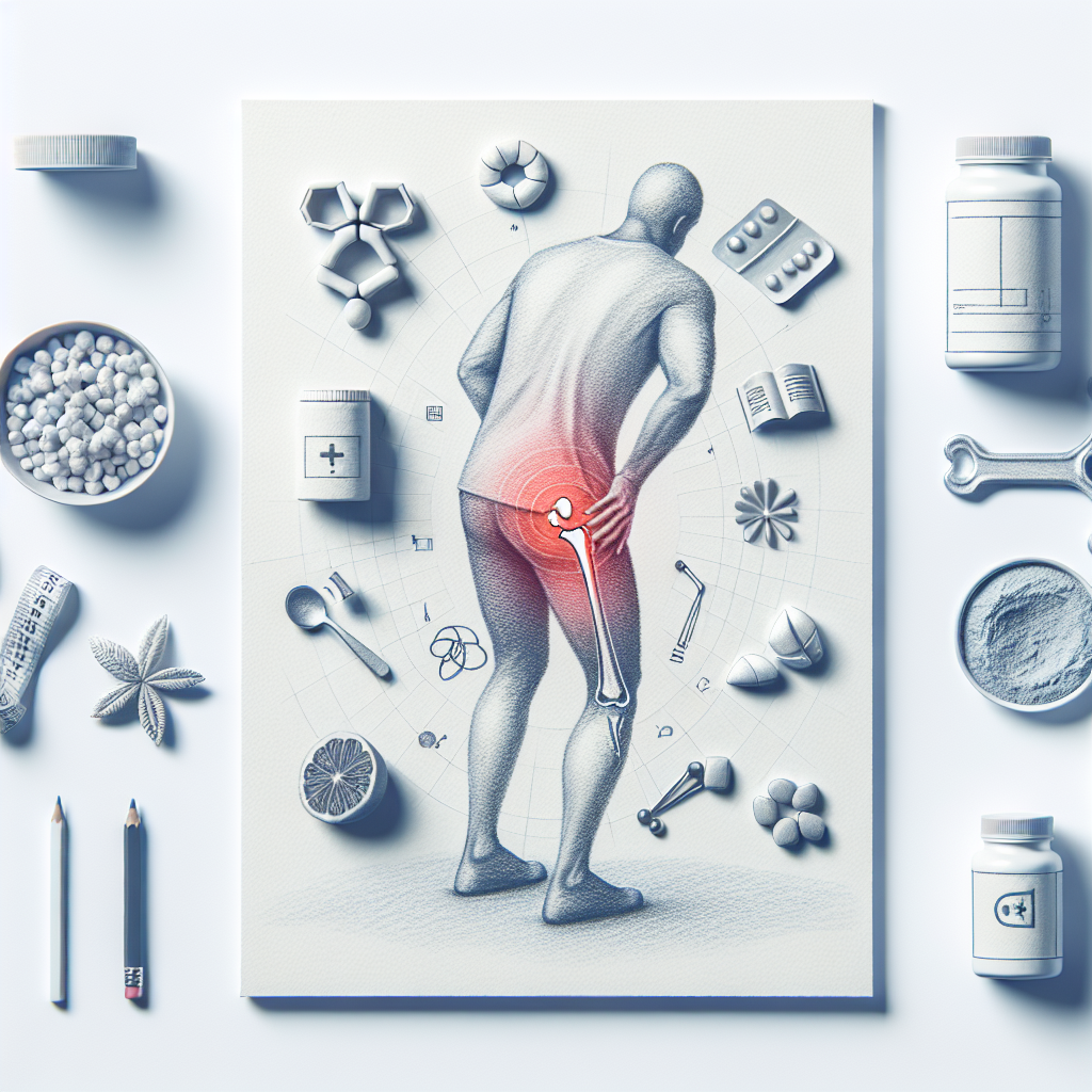 Pastelková ilustrace znázorňující téma: Zdraví kloubů