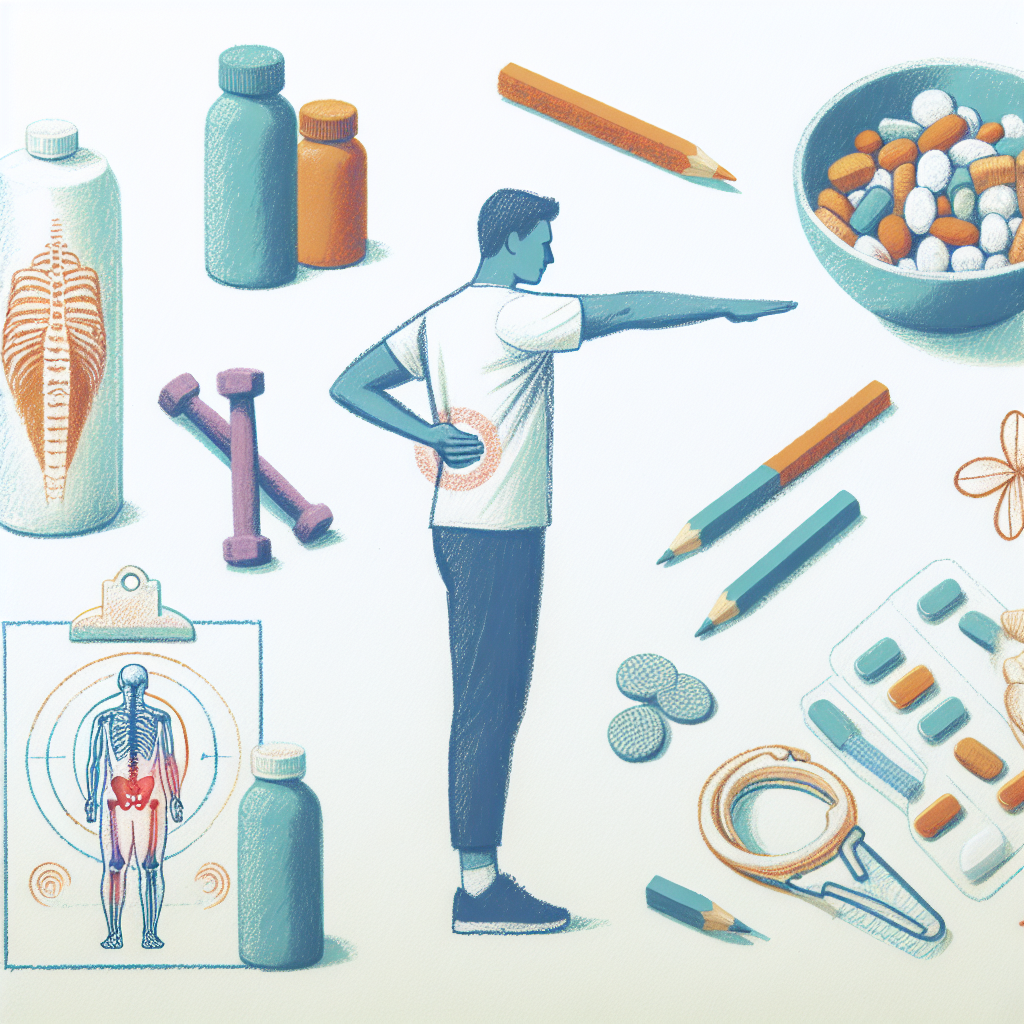 Pastelková ilustrace znázorňující téma: Cviky a prevence