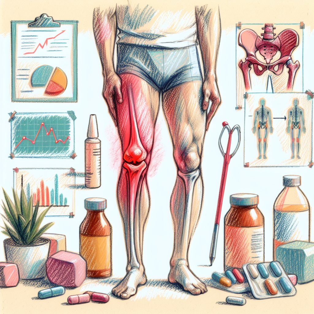 Pastelková ilustrace znázorňující téma: Zdraví kloubů