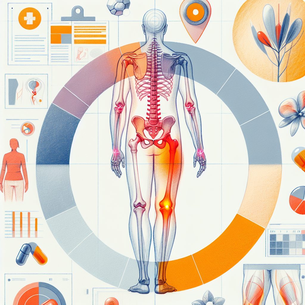 Pastelková ilustrace znázorňující téma: Zdraví kloubů