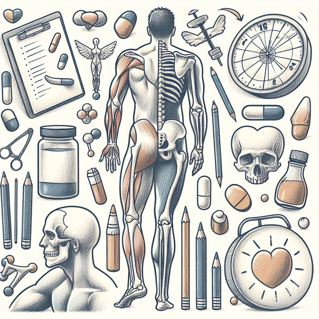 Pastelková ilustrace znázorňující téma: Kinezioterapie