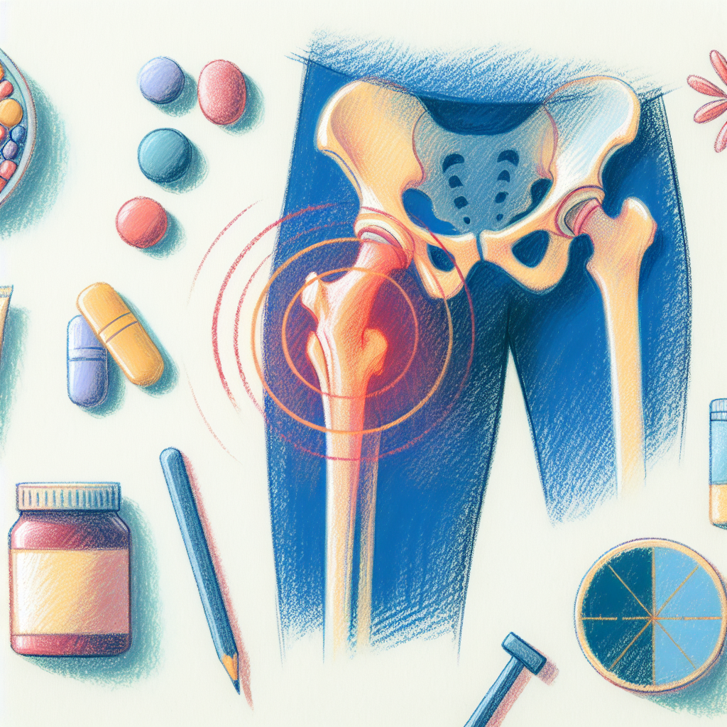 Pastelková ilustrace znázorňující téma: Zdraví kloubů