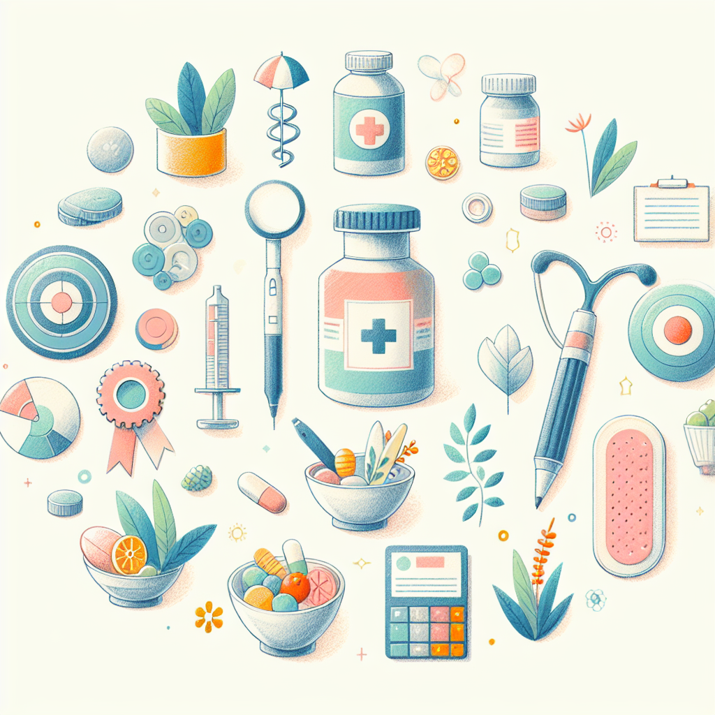 Pastelková ilustrace znázorňující téma: Zdraví