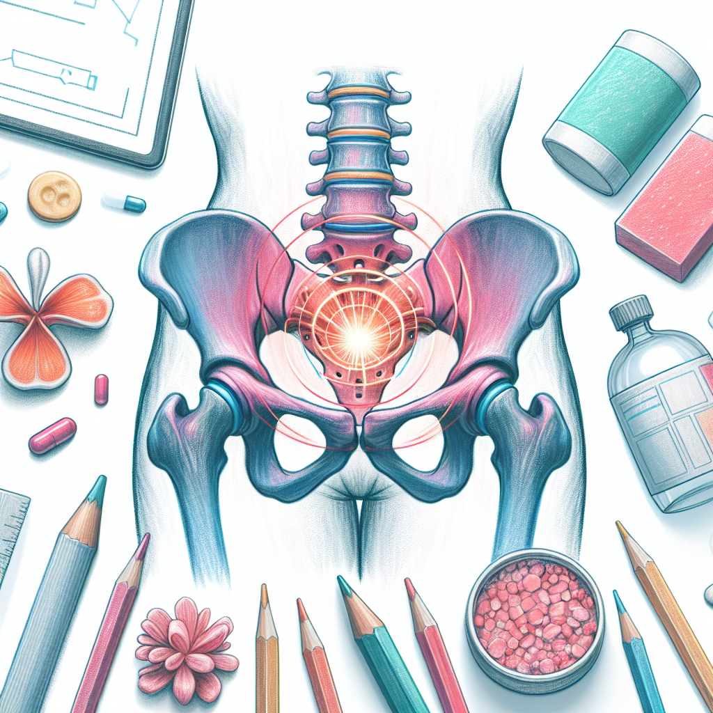 Pastelková ilustrace znázorňující téma: Zdraví kloubů