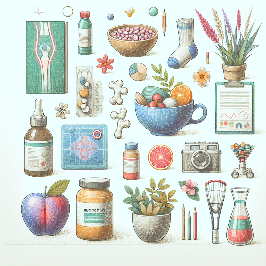 Pastelková ilustrace znázorňující téma: Zdraví kloubů