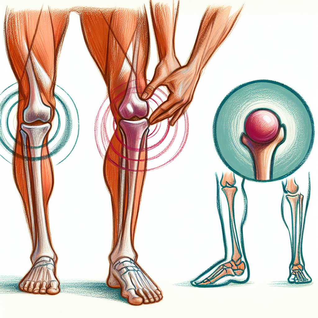 Pastelková ilustrace znázorňující téma: Zdraví kloubů