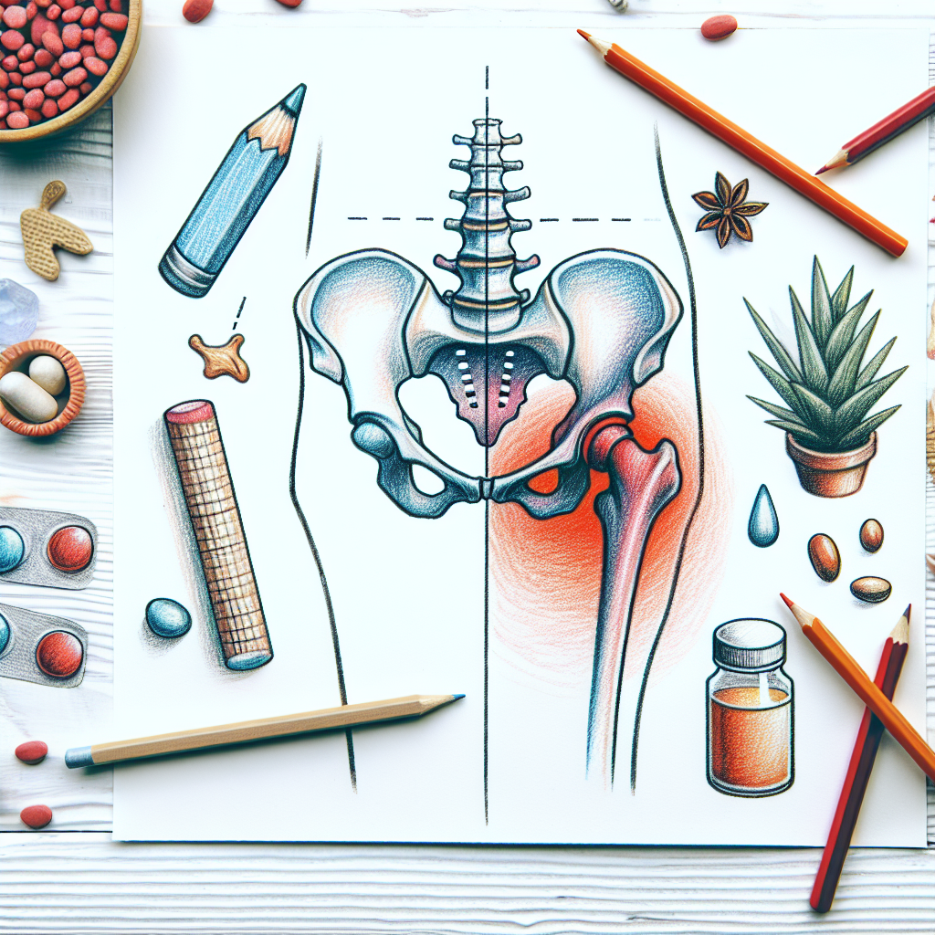 Pastelková ilustrace znázorňující téma: Zdraví kloubů