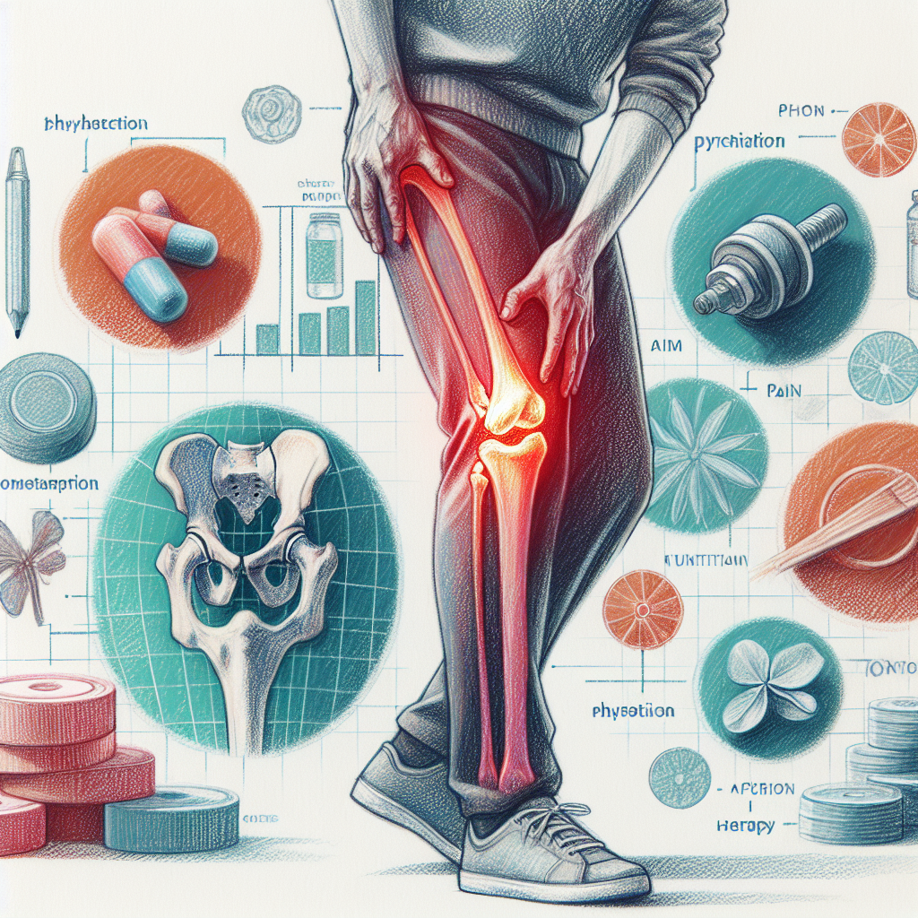 Pastelková ilustrace znázorňující téma: Zdraví kloubů