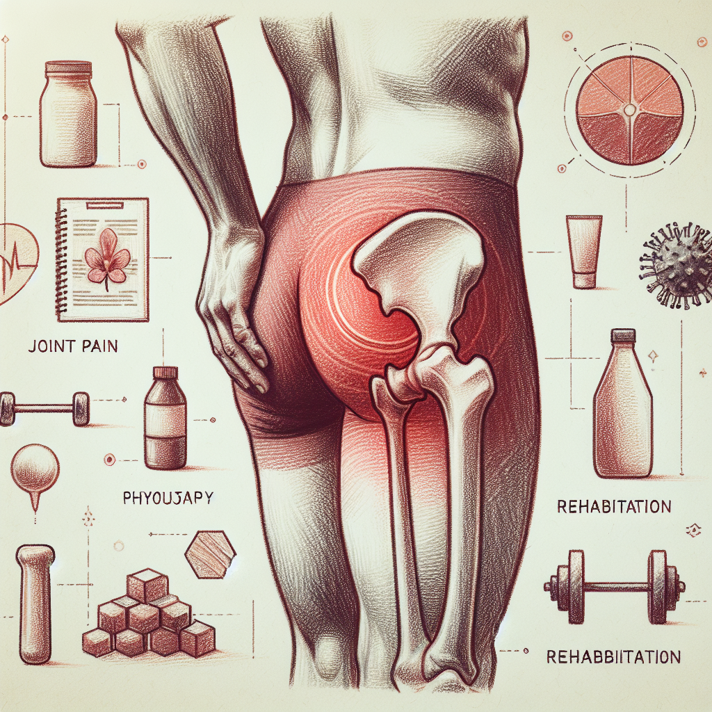 Pastelková ilustrace znázorňující téma: Zdraví kloubů