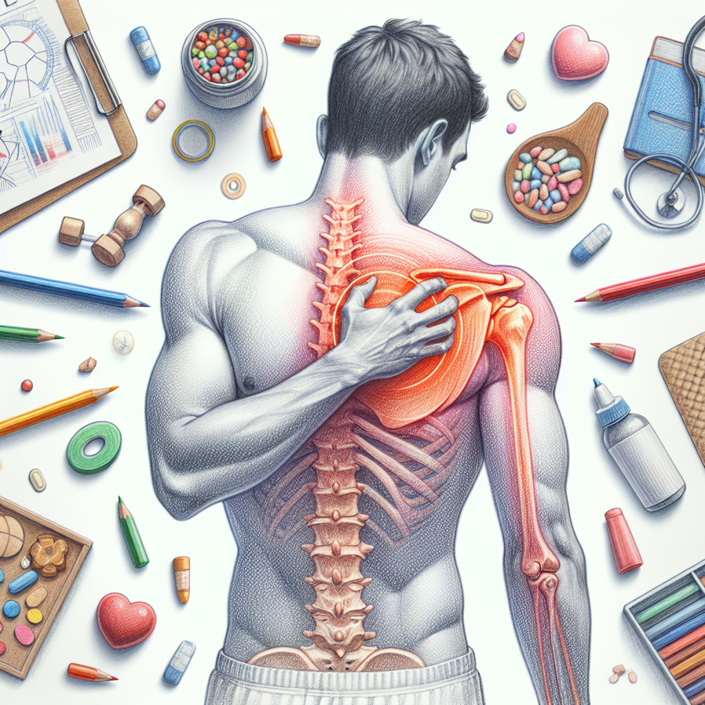Pastelková ilustrace znázorňující téma: Zdraví kloubů