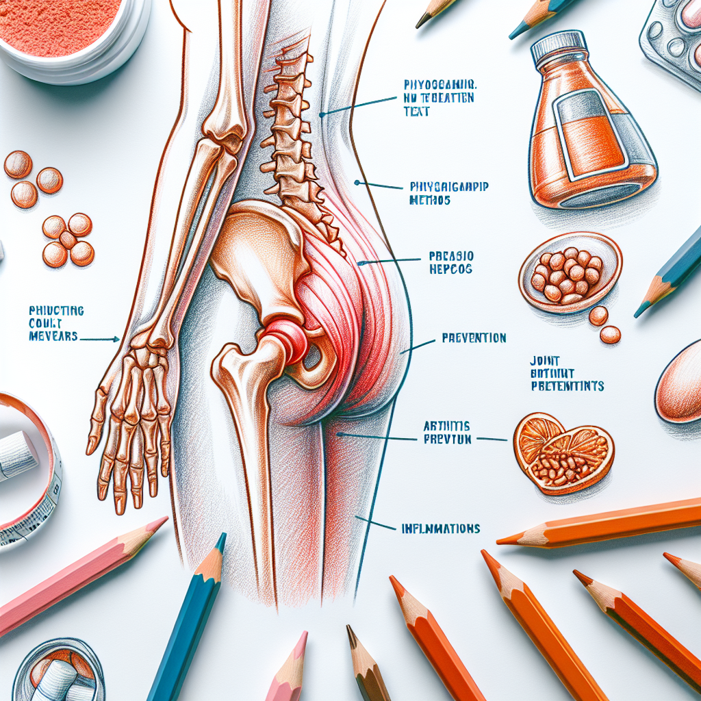Pastelková ilustrace znázorňující téma: Zdraví kloubů