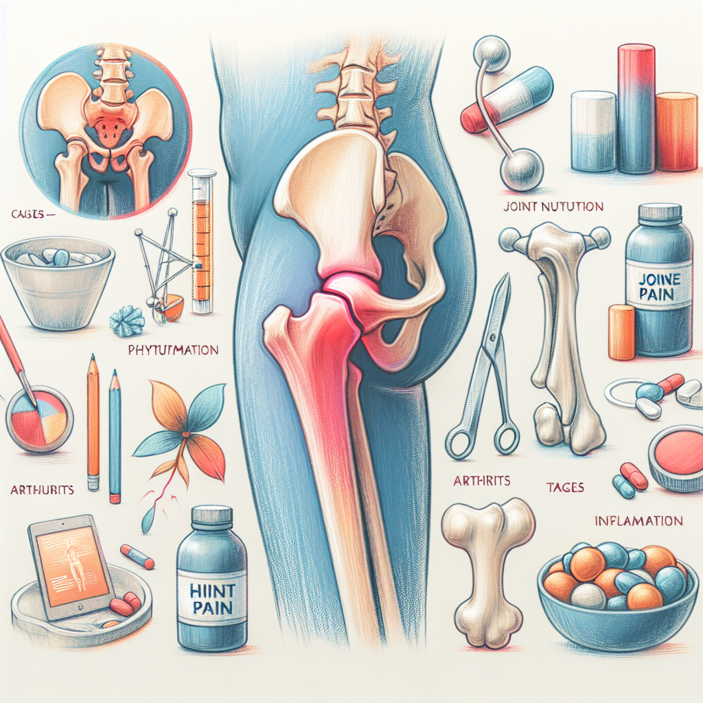 Pastelková ilustrace znázorňující téma: Zdraví kloubů