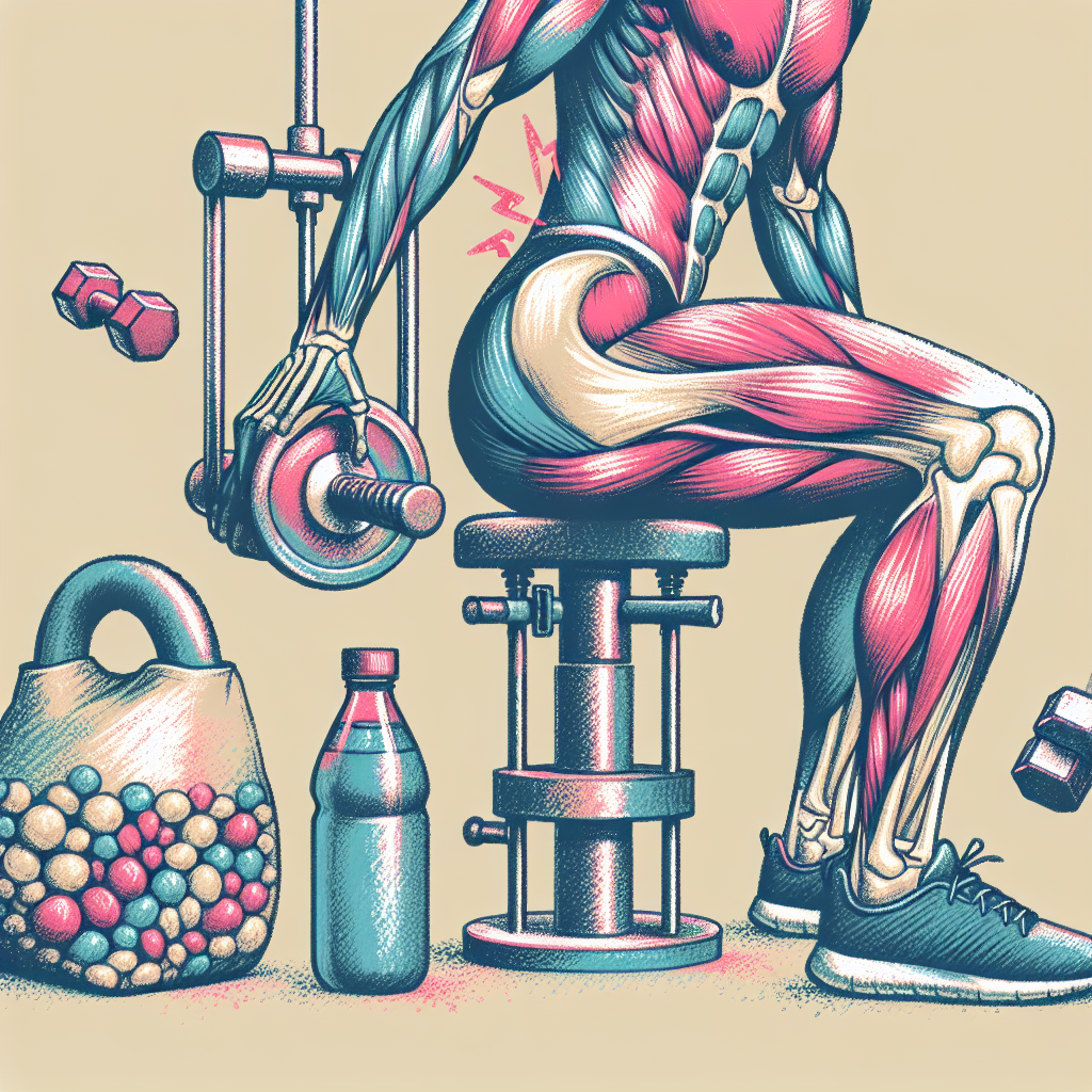 Pastelková ilustrace znázorňující téma: Cvičení
