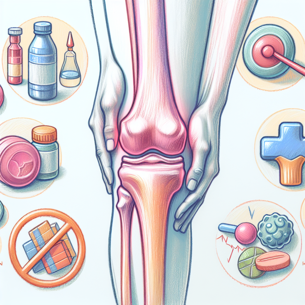 Pastelková ilustrace znázorňující téma: Zdraví kloubů