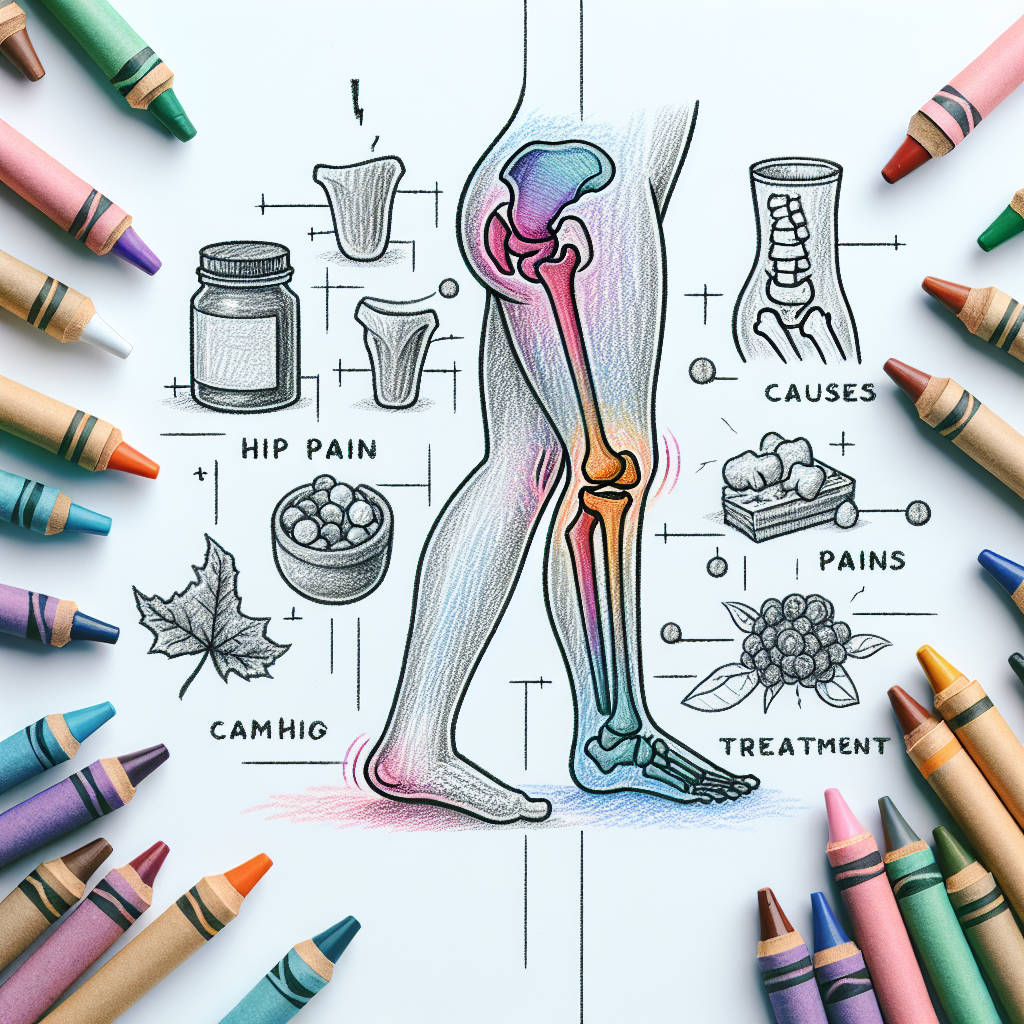 Pastelková ilustrace znázorňující téma: Zdraví kloubů
