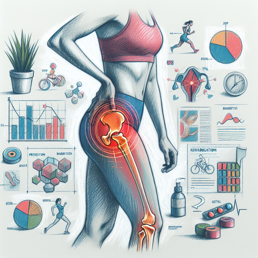 Pastelková ilustrace znázorňující téma: Sportovní medicína