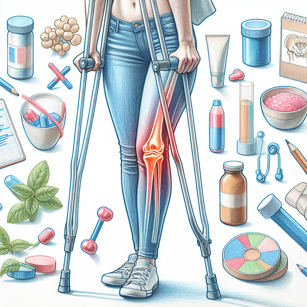 Pastelková ilustrace znázorňující téma: Zdraví kloubů