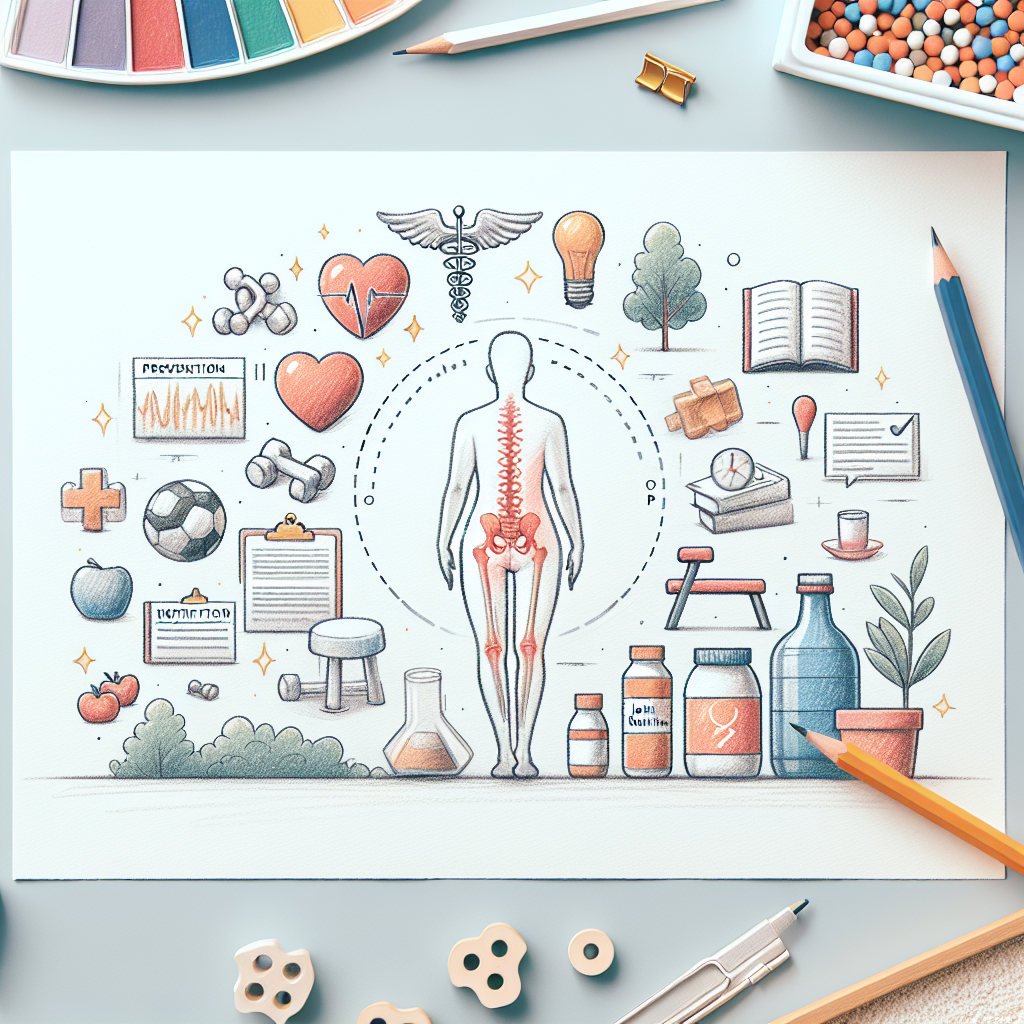 Pastelková ilustrace znázorňující téma: Zdraví