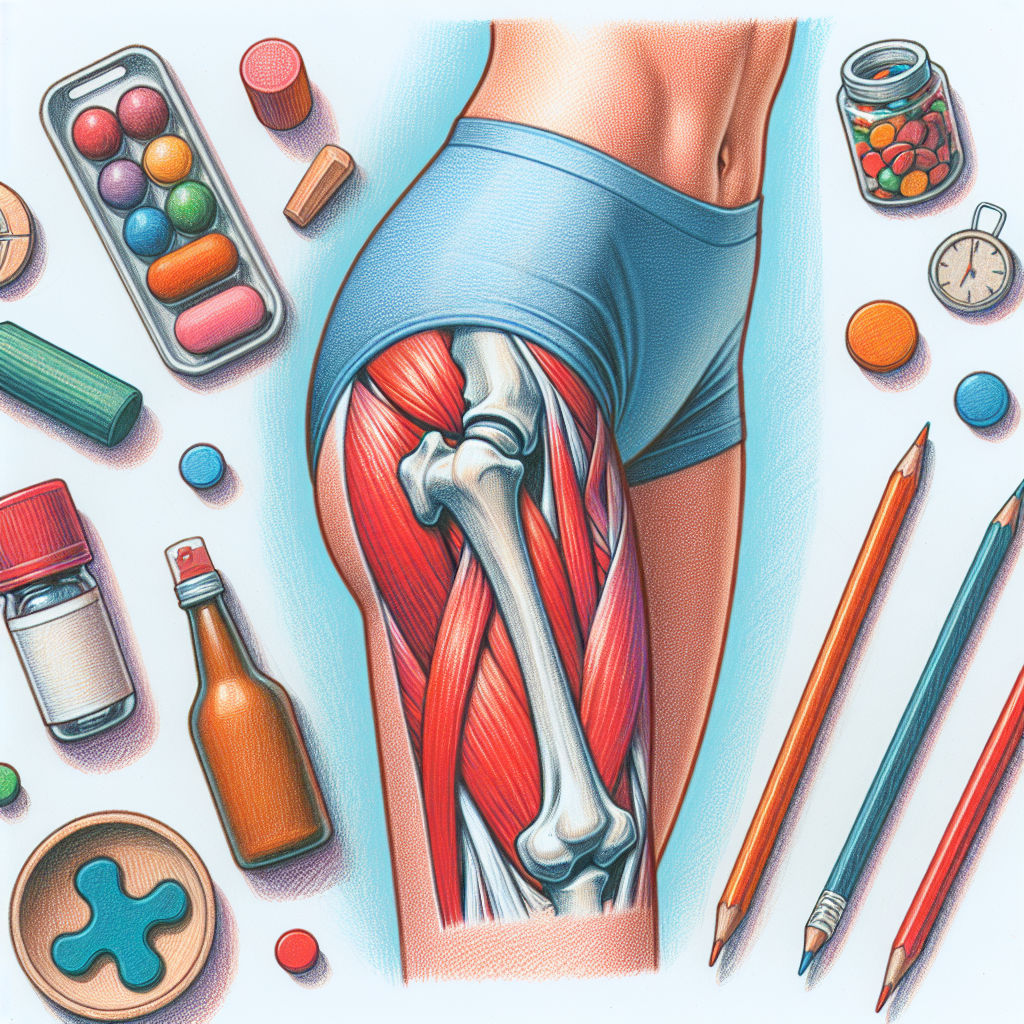 Pastelková ilustrace znázorňující téma: Zdraví kloubů