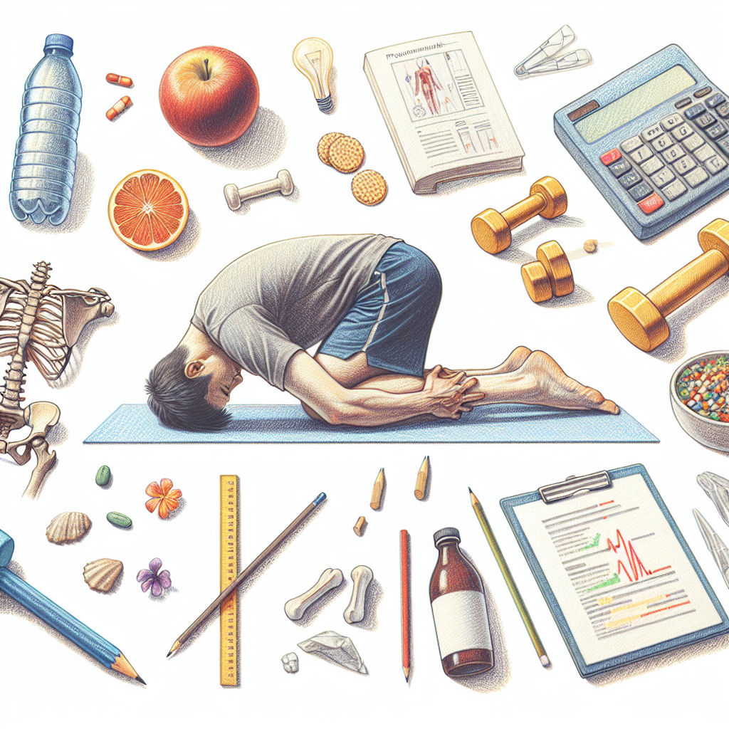 Pastelková ilustrace znázorňující téma: Zdraví