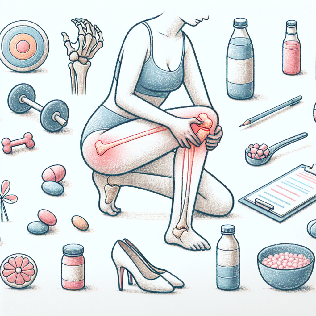 Pastelková ilustrace znázorňující téma: Zdraví kloubů