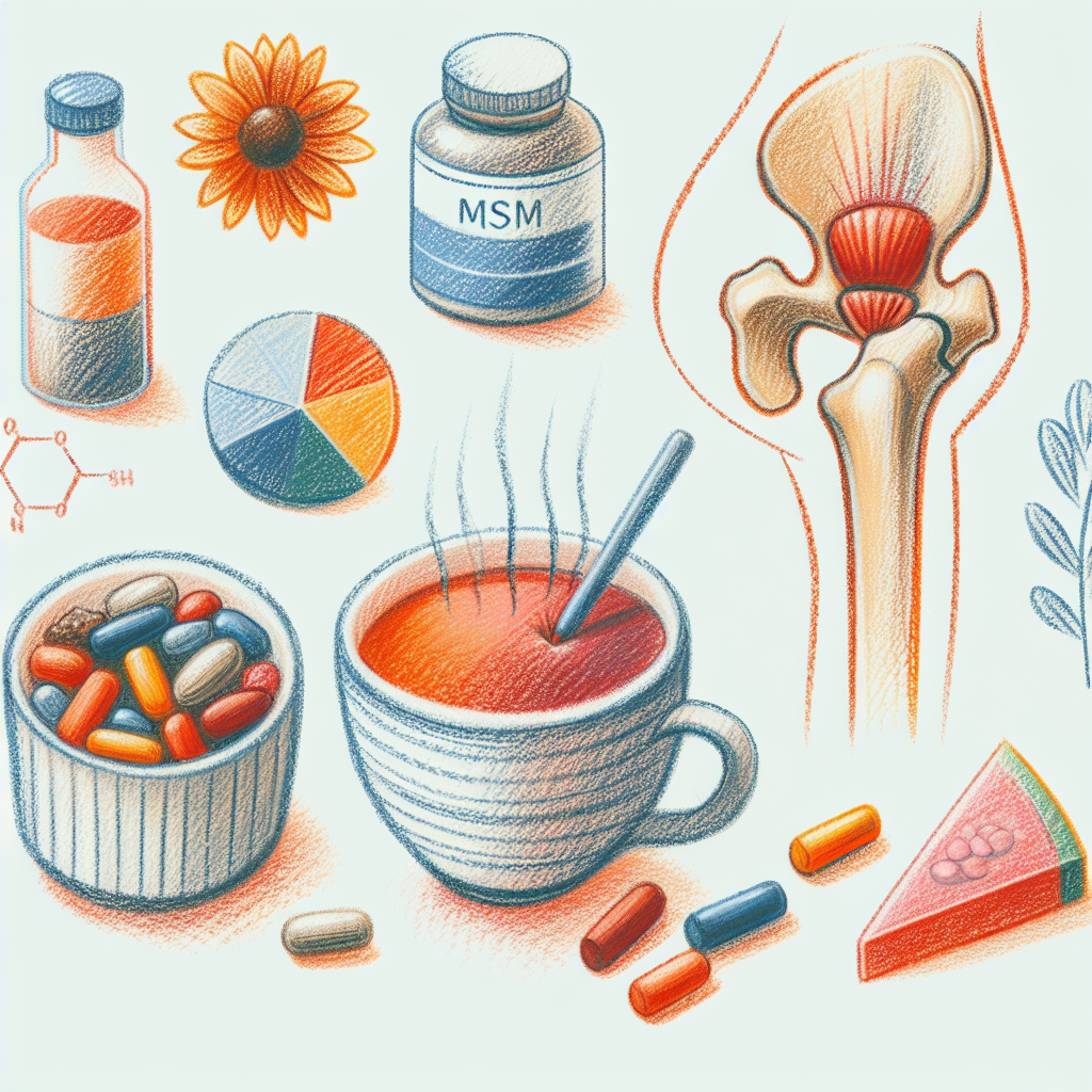 Pastelková ilustrace znázorňující téma: Péče o klouby